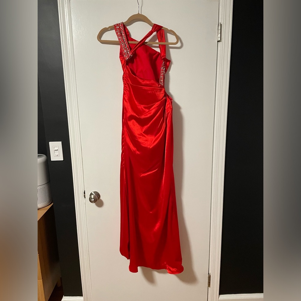 Red Prom Dress - Picture 3 of 4